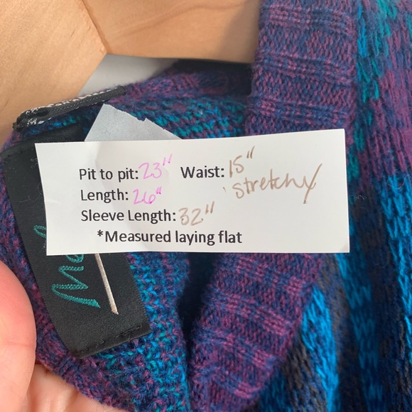 Vintage / retro 90’s sweater Melange - Picture 5 of 6